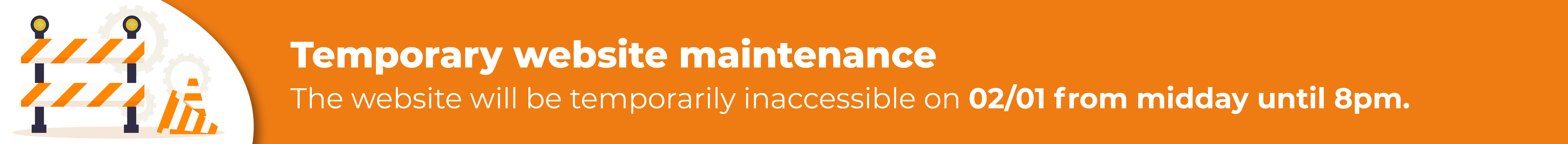 Exceptional maintenance on 02/01